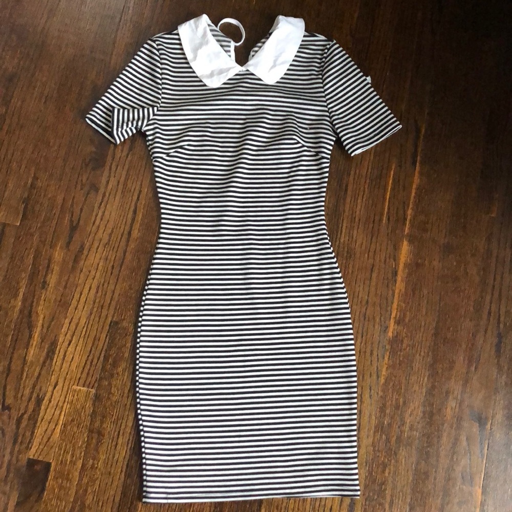 Striped Bodycon Dress